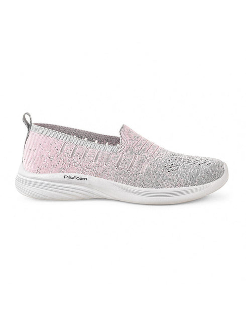 DIVA Grey Women's Slip-ons